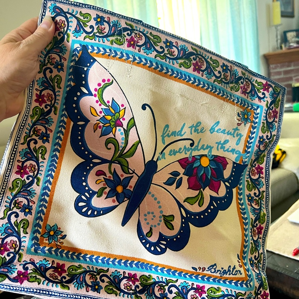 New with tags Brighton butterfly tote